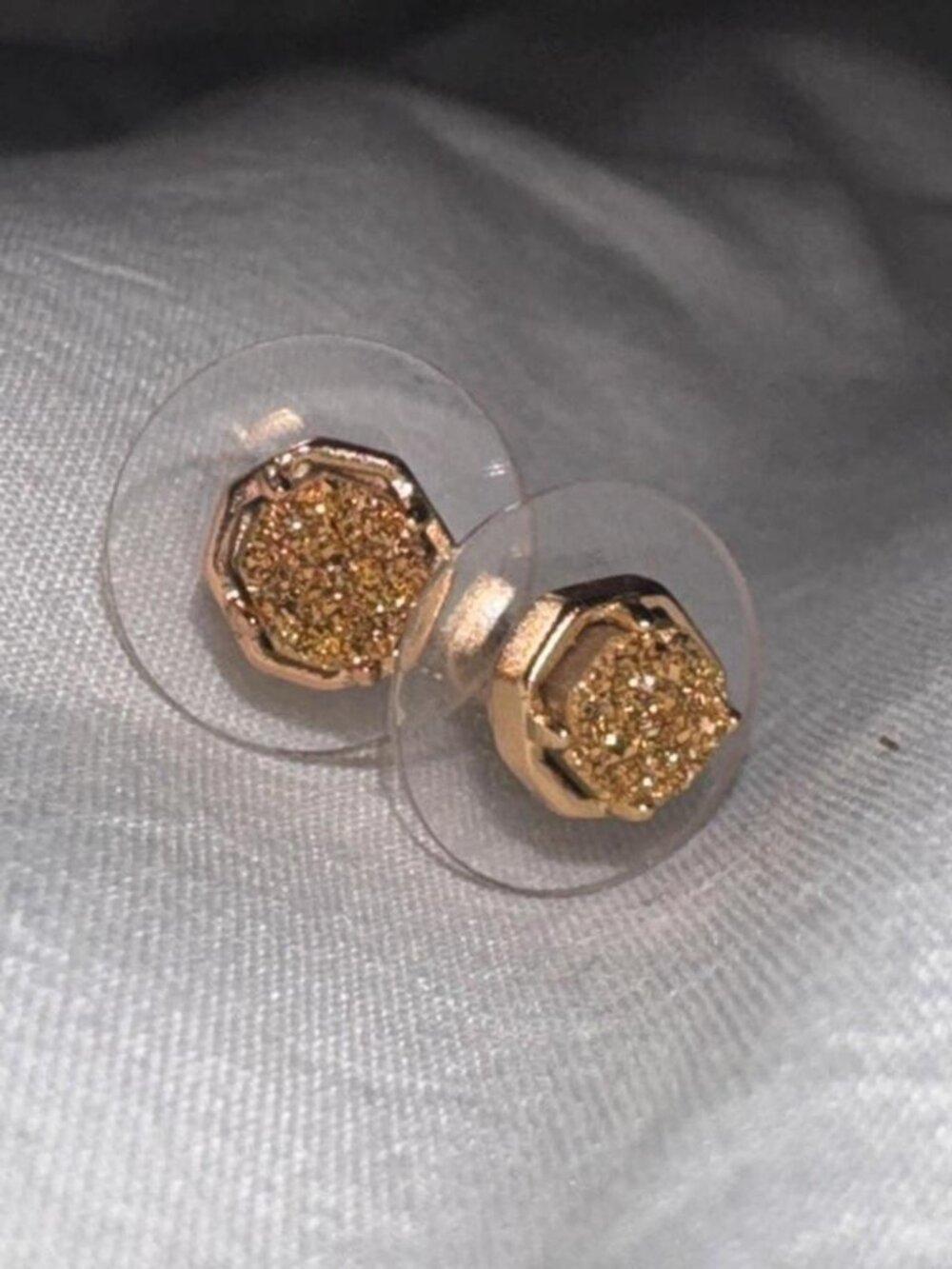 Kendra Scott Rose Gold Stud Earrings💎🧡💛🤍